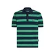 Karl Lagerfeld Majica  Ikon Gestreiftes Strickpoloshirt  pastelno zelena
