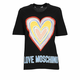 Love Moschino - Love Moschino - Crna A3enska majica