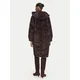Rinascimento Krzno CFC0127148003 Temno rjava Oversize