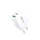 Kucni punjac REMAX Kiddy RP-U122 33W A+C Fast Charger beli
