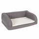 Ortopedska postelja za pse siva - XL: D 140xŠ 80xV 32 cm