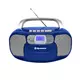 Roadstar rcr4635umpbl prenosivi cd radio kasetofon crveni