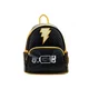 Loungefly DC Comics Black Adam Light Up Cosplay Mala Ranac, Crni