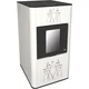 Kamin na pelete SM 15 kW, toplovodni, bela barva