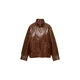 Pull&Bear Prehodna jakna rjava
