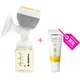 Medela Easy + Purelan prsna črpalka