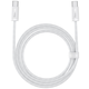 Cable USB-C to USB-C Baseus, 100W, 2m (white)