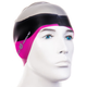 Swim cap mad wave multi big silicone pink