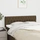 Vidaxl vidaXL Vzglavja za posteljo, komplet 2 kosov, temno rjava, 72x7x78/88 cm, blago