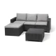 KETER Baštenskia garnitura California 3 seater modular, grafit