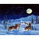 Norimpex - Puzzle Diamantna slika: Volčji trop 30x40cm - 1 - 39 kosov