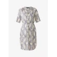 Mexx Ženska haljina Regular MF006302051W-01, Belo-plava