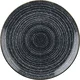 CHURCHILL Homespun Charcoal Black plitev krožnik, coup, premer: 260 mm (12 kos)