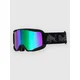 Red Bull SPECT Eyewear NEON Black Goggle brown with blue mirror