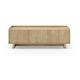TV omarica v hrastovem dekorju v naravni barvi 140x45x40 cm Daira – Marckeric