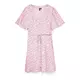 VERO MODA Dolga srajca VMALBA temno zelena / roza / svetlo roza / bela