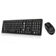 Genius Smart KM-8200 Wireless USB US crna tastatura + miš