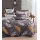 Aberto Design Komplet posteljina Olivia, 200x220 cm, Zlatna-Siva
