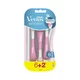 Gillette Ženski brijač Venus Sensitive, 8 komada, Roze