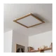 Eglo - LED površinski panel SALOBRENA-RW WOOD LED/34W/230V 2700/4000K braon