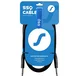 SSQ Kabel Jack Mono - Jack Mono 6.3 mm, 5 m, črn