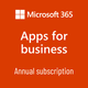 Microsoft 365 Apps for business-Annual subscription (1 year) (CFQ7TTC0LH1G-0001_P1YP1Y)