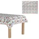 Autronic Prt Tablecloth with Christmas motif, gingerbread and cinnamon on a white background, 130x160 cm, 100% (UBR039)