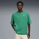 PUMA WARDROBE ESS Boxy Tee Men, Clothing, Vibrant Green, XXL