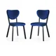 Hanah Home Set trpezarijskih stolica Beta 837, 2 komada, Teget