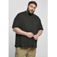 Oversized mock Neck Tee black