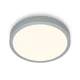 Briloner 3704-014-LED Prigušiva stropna svetiljka RUNA LED/22W/230V srebrna + daljinski upravljač