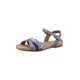 TOM TAILOR Sandali mornarska / opal / bela