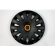 CAR 888 ACCESSORIES Univerzalne Ratkapne 15 Black/Orange Abs Set