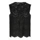 PIECES Bluza PCVILDE črna