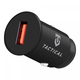 Tactical Auto punjač USB-A QC 3.0 3A - Crni KP8461