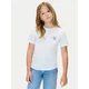 Calvin Klein Jeans Majica Chest Monologo IU0IU00719 Bela Regular Fit