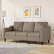Vidaxl vidaXL Trosed, taupe, 180 cm, oblazinjen s tkanino