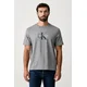 Calvin Klein Jeans Majica Hero Monologo LV04RB862G Siva Regular Fit
