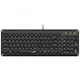 GENIUS Slimstar Q200 USB US crna tastatura