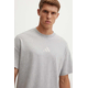 Bombažna kratka majica adidas All SZN moška, siva barva, IY4138