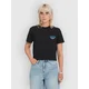 Volcom Dial Crop ženska majica black