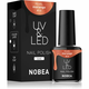 NOBEA UV & LED gel lak za nohte z uporabo UV/LED lučke sijajen odtenek Morange #10 6 ml