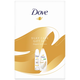 DOVE Poklon set Silky Care (Gel za tuširanje 250ml + Dezodorans 150ml)