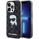 Karl Lagerfeld KLHCP15LHNKMKLK iPhone 15 Pro 6.1 black hardcase Monogram Ikonik (KLHCP15LHNKMKLK)