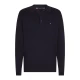 Tommy Hilfiger Pulover Pima MW0MW36519 Mornarsko modra Regular Fit