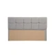Hanah Home Uzglavlje za krevet Vitalia, 97x90x7 cm, Sivo