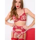 Sinsay - Garter belt - crveno