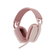 Logitech brezžične naglavne slušalke Zone Vibe 100, roza