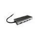 LC POWER LC-HUB-C-MULTI-5 USB Type C Hub, čitač kartica, charging, RJ45, HDMI, Crni