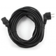 Gembird PC-186-VDE-10M CEE7/4 C14 coupler Black power cable
